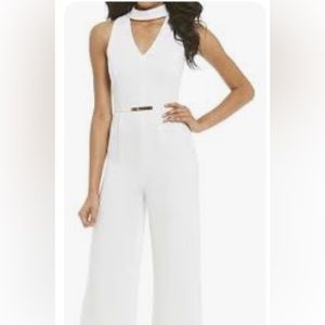 NWT- Gianni Bini Ivory jumpsuit size 2